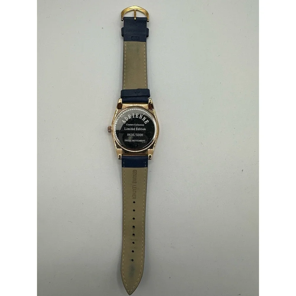 Adrienne Limited Edition Watch Couture 0636/5000 New Battery 42MM 8.25